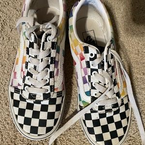 Vans size 1-excellent condition